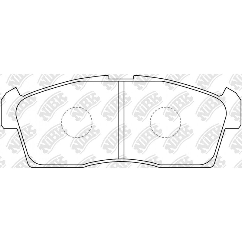 Pastillas Delanteras Para Alto 2005 -2022 Nibk