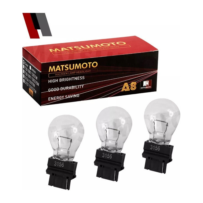 Ampolletas 3157 Halógenas Multifuncional Matsumoto
