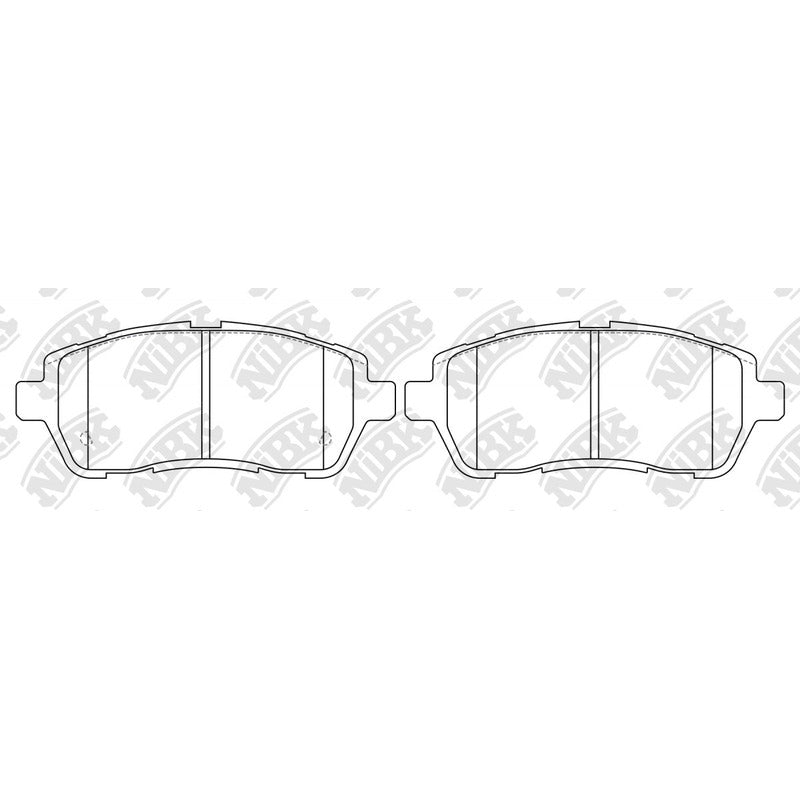 Pastillas Delanteras Para Swift 2015- 2022 Nibk