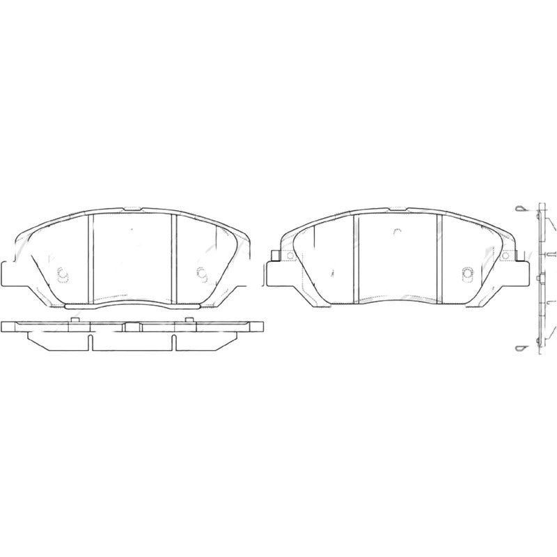 Pastillas De Frenos Delanteras Ssanyong Grand Musso 20/22