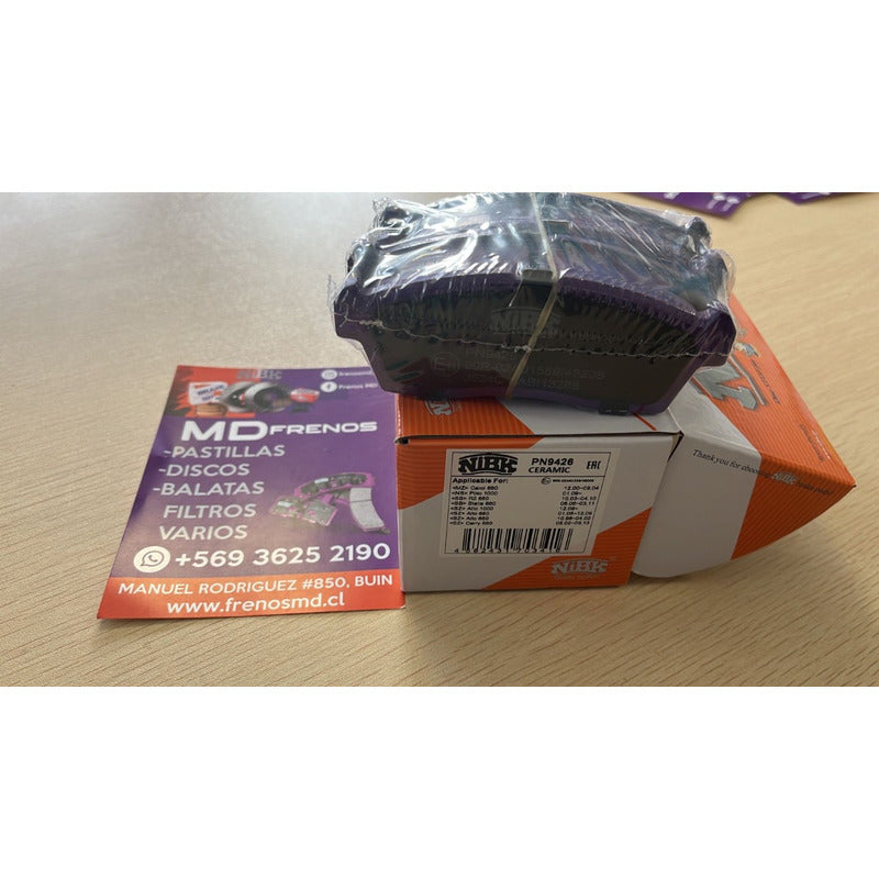 Pastillas Delanteras Para Alto 2005 -2022 Nibk