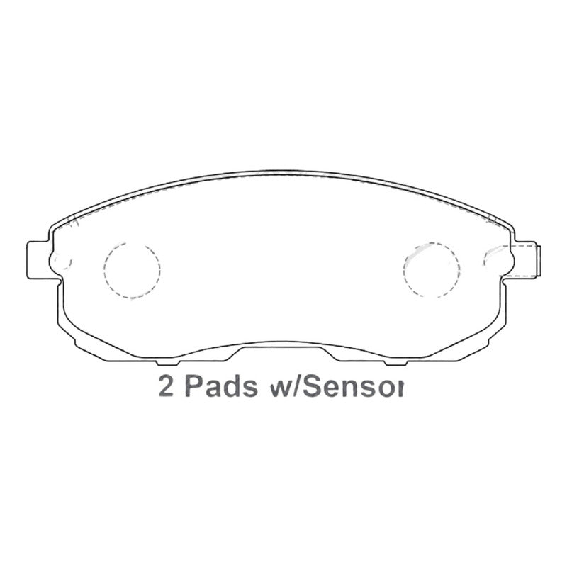 Pastillas De Frenos Delanteras Nissan Juke 2014-2019