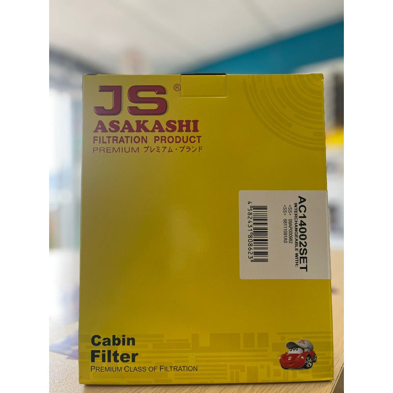 Filtro Polen/cabina Para Kyron 2005 - 2015 Js Asakashi