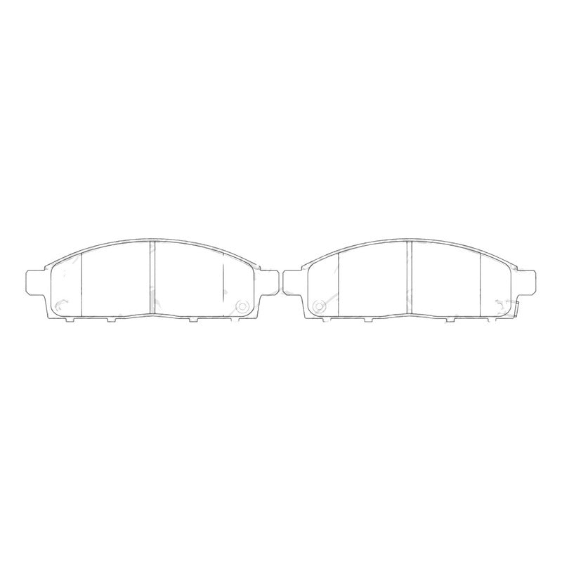 Pastillas De Frenos Delanteras Mitsubishi L200 2008-2020