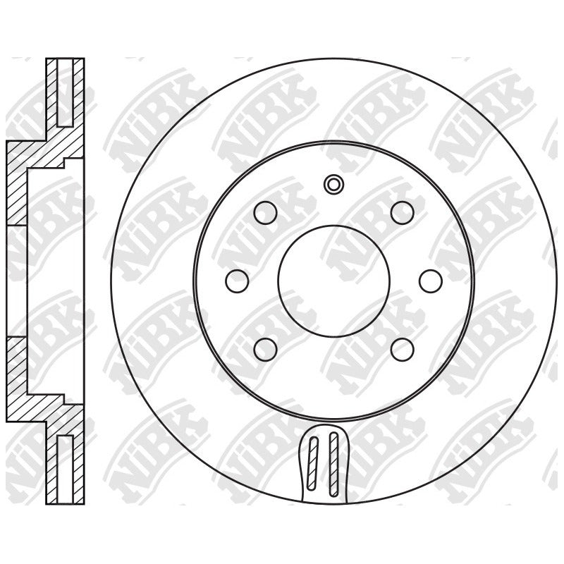 Discos Frenos Delanteros Chevrolet Aveo  2005 - 2012 Par