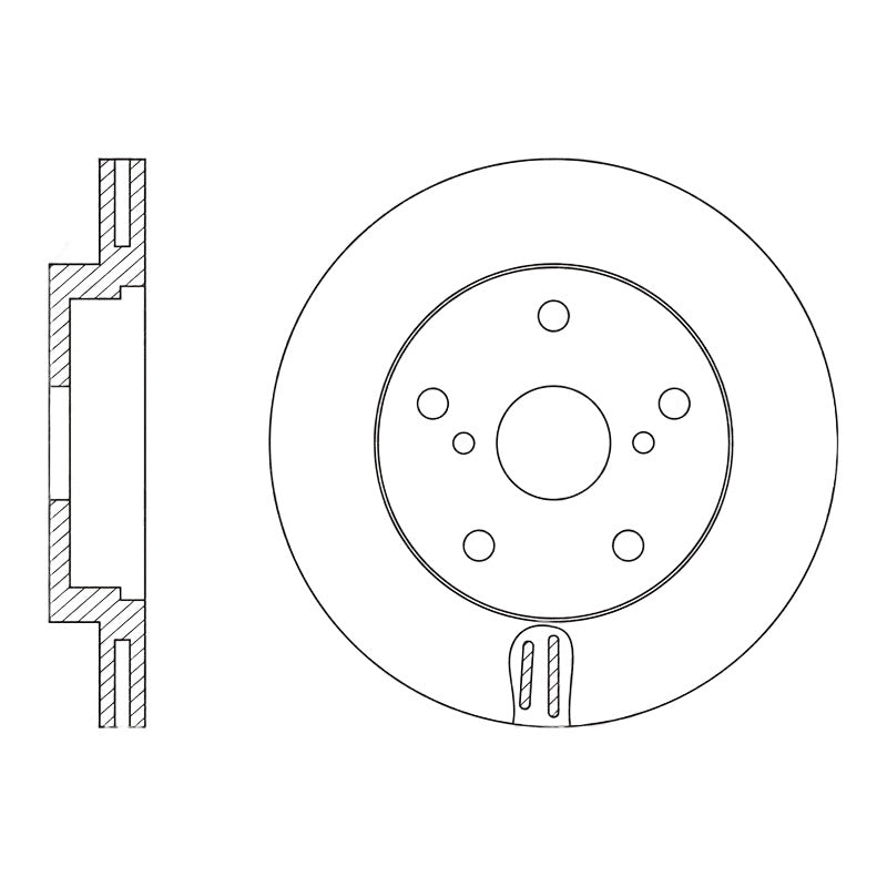 Discos Frenos Delanteros Toyota Urban 2009 - 2016 Par