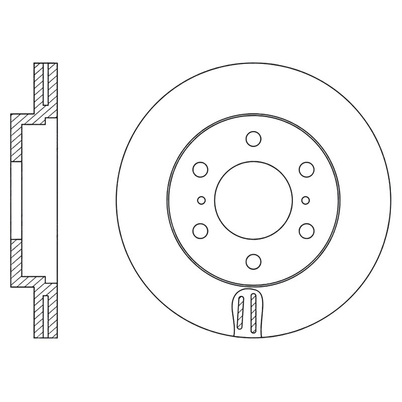 Discos Frenos Delanteros Mitsubishi Montero 2006 - 2021 Par