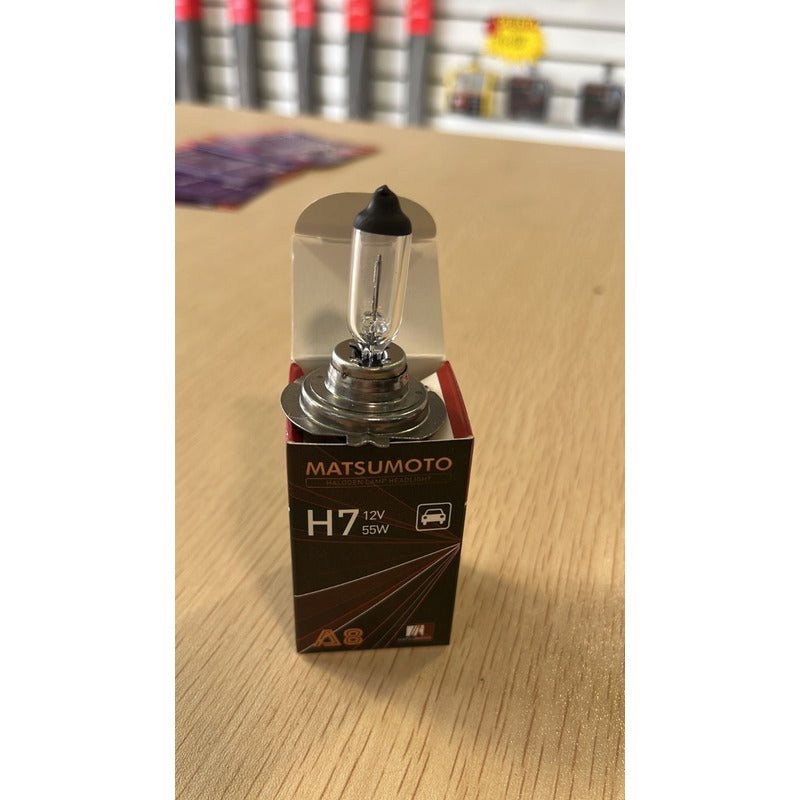 Ampolleta H7 12v/55w Clear Matsumoto