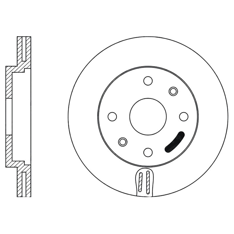 Discos Freno Delanteros Citroen Nemo 2008 - 2021 Par