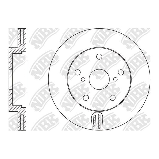 Discos Frenos Delantero T. Urban Cruisser 1.3 10-17 Par