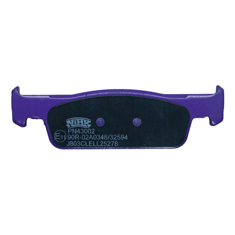 Pastillas Delanteras Renault Symbol 1.6 2014 - 2018 Nibk