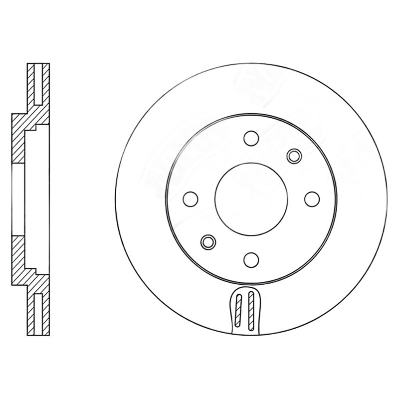 Discos Frenos Delanteros Citroen Zx - Xsara 1991 - 2000 Par