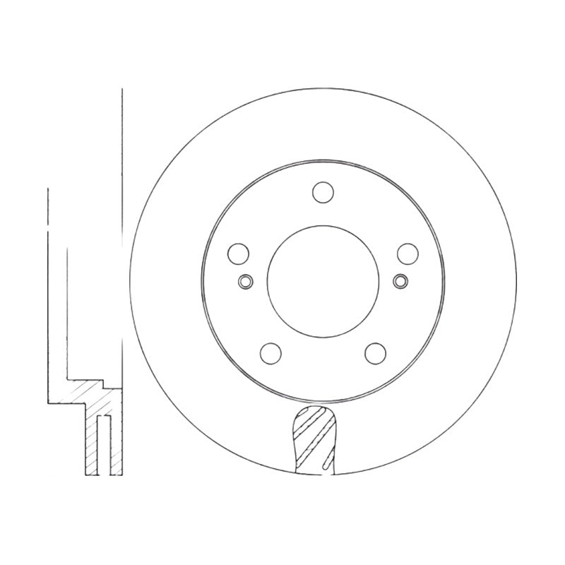 Discos Freno Delanteros Ssangyong Kyron 2005 - 2016