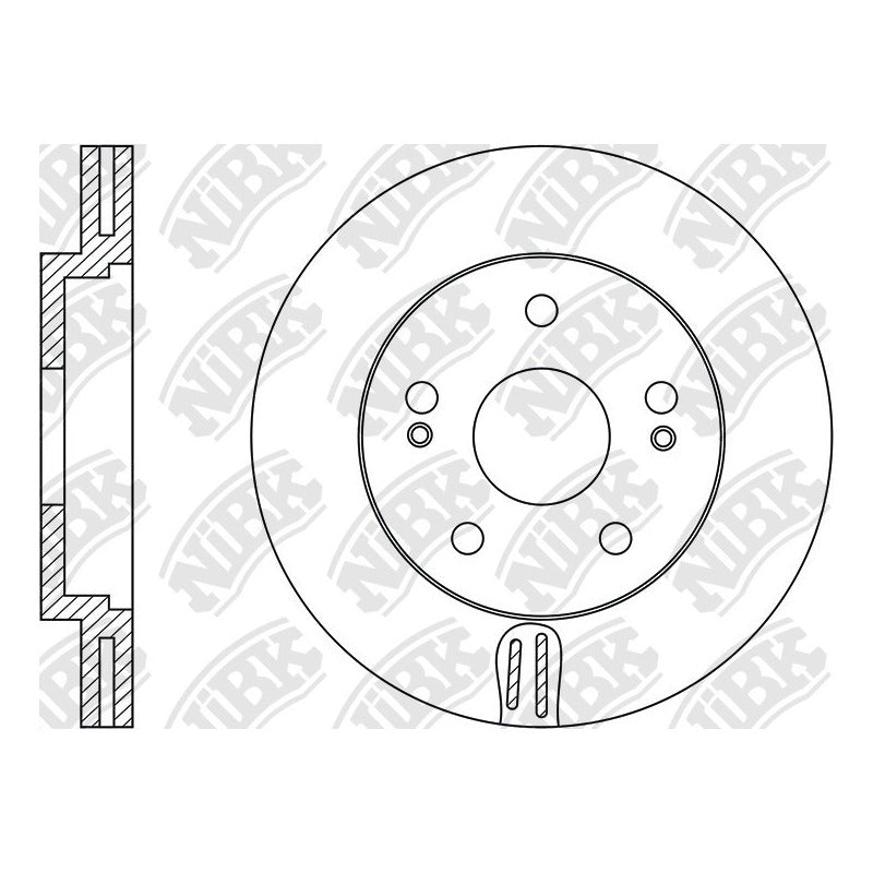 Discos Frenos Delantero Mitsubishi Outlander Sport 10/20 Par