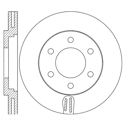 Discos Freno Delanteros Chevrolet Dmax 2012 - 2020 Par
