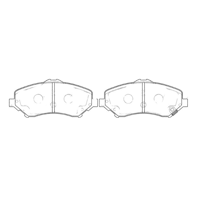 Pastillas Delanteras Jeep Wrangler 3.8 2007 - 2012 Nibk