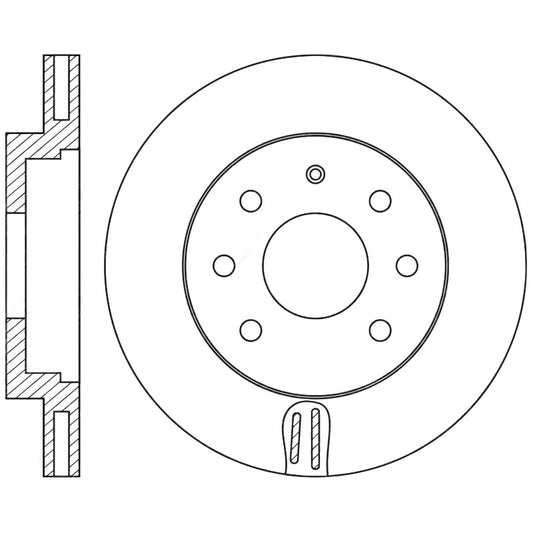 Discos Frenos Delanteros Chevrolet Aveo 2002 - 2013 Par