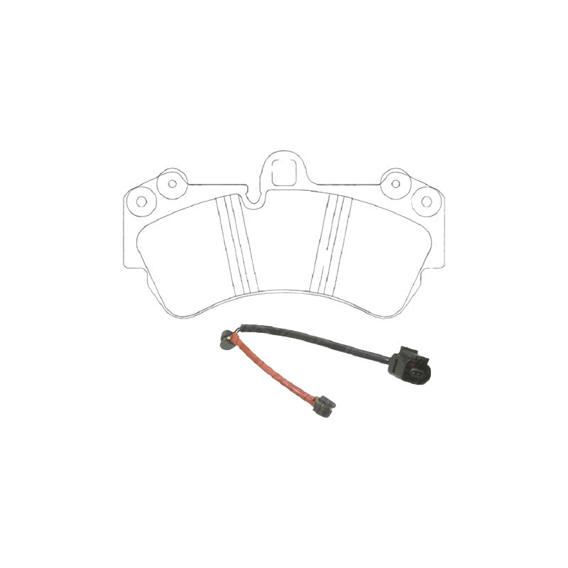 Pastillas Delanteras Para Cayenne 2003-2010 Con Sensor Nibk