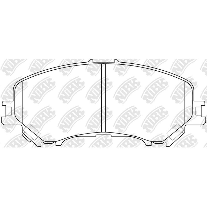Pastillas Delanteras Nissan Xtrail 2014 -2020 Nibk