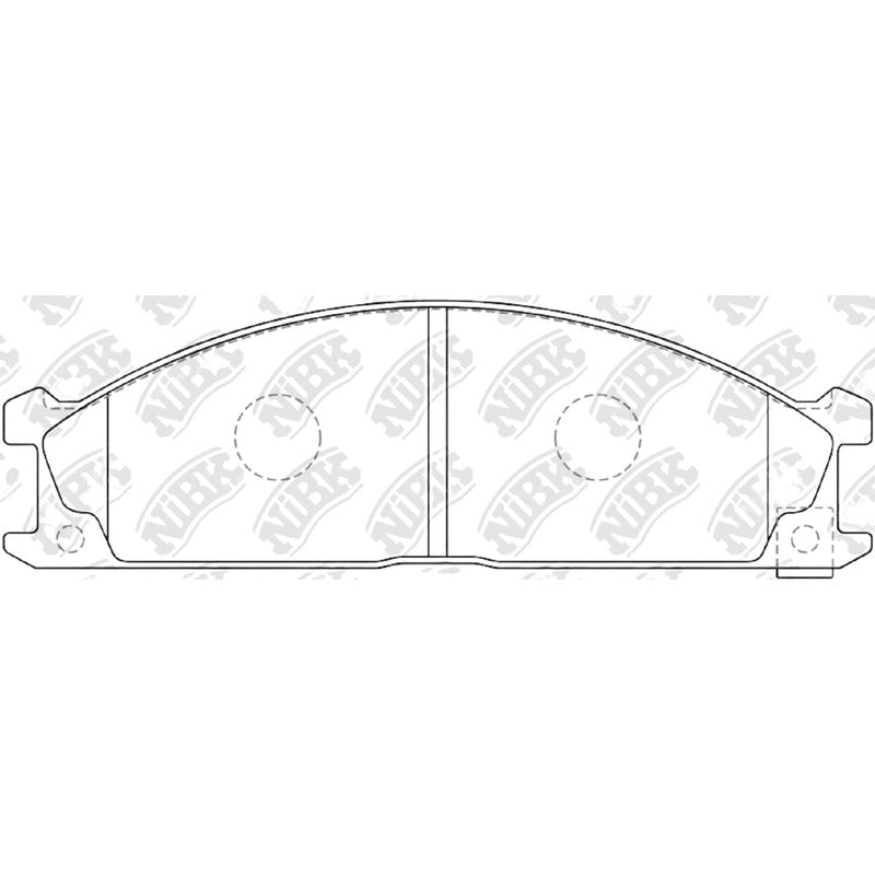 Pastillas De Frenos Delanteras Nissan D21 2004-2012