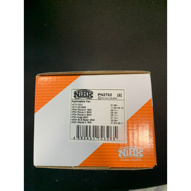 Pastillas Traseras Para C5 2009 -2015 Nibk