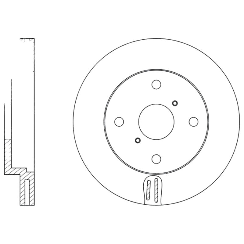 Discos Freno Delanteros Toyota Yaris 2006 - 2018