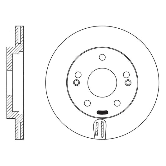 Discos Frenos Delanteros I30 - Veloster 12/20 Par