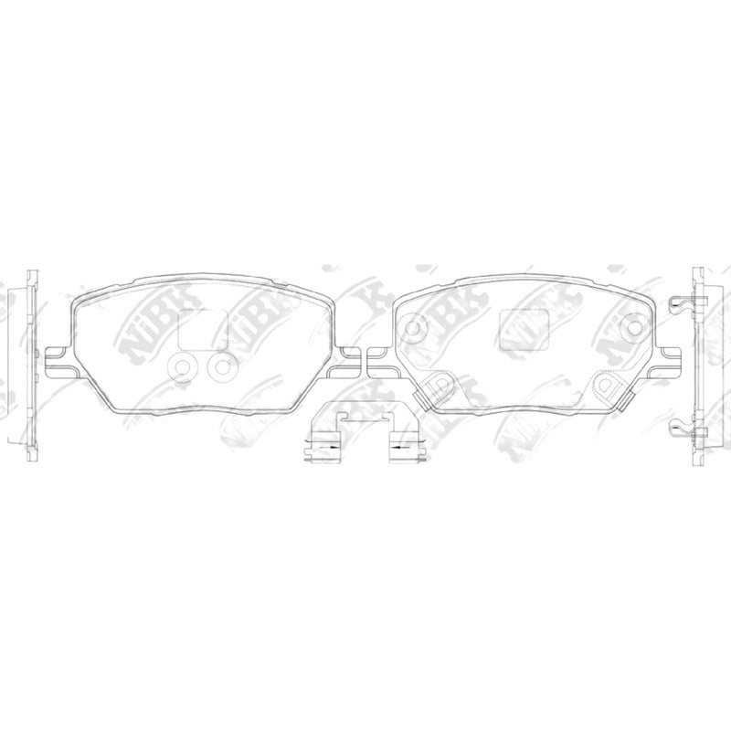 Pastillas De Frenos Delantera Ram V1000 2019-2022