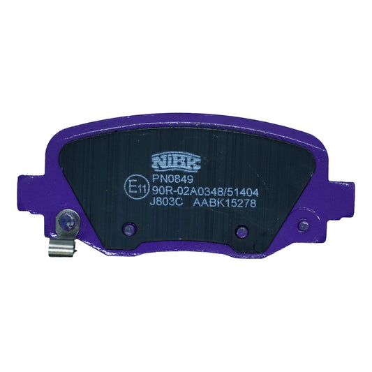 Pastillas Traseras Jeep Cherokee 2.0 2.4 2014 - 2020 Nibk