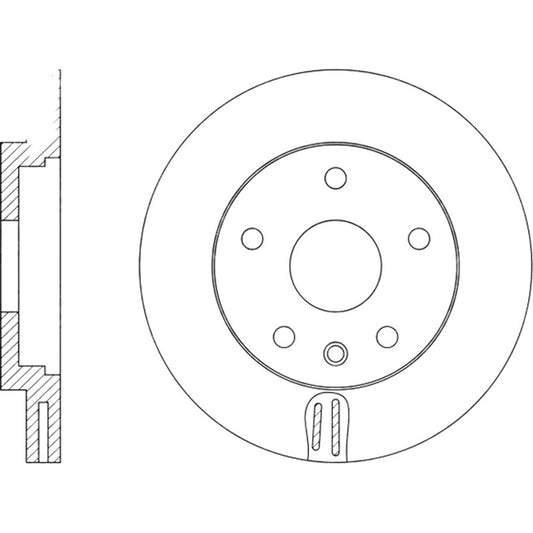 Discos Frenos Delantero Mitsubishi Outlander Sport 10/20 Par