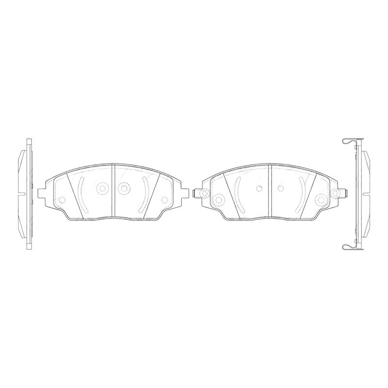 Pastillas De Frenos Delanteras Aveo 2011 - 2016
