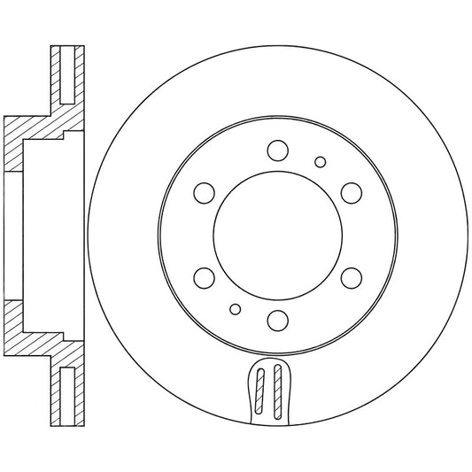 Discos Freno Delanteros Toyota Hilux 2010 -2021 Par