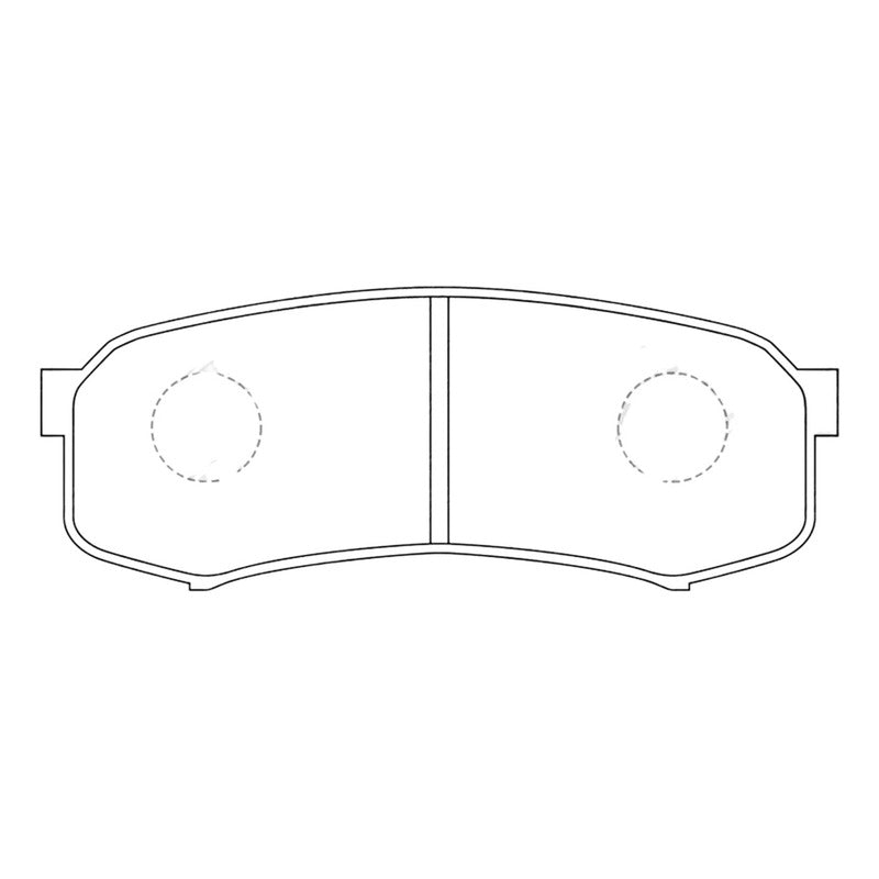 Pastillas Traseras Para 4 Runner 2007- 2022 Nibk