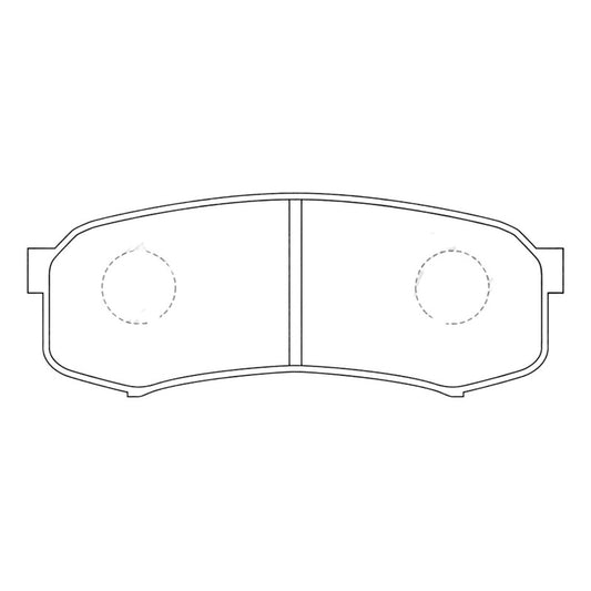 Pastillas Traseras Para 4 Runner 2007- 2022 Nibk