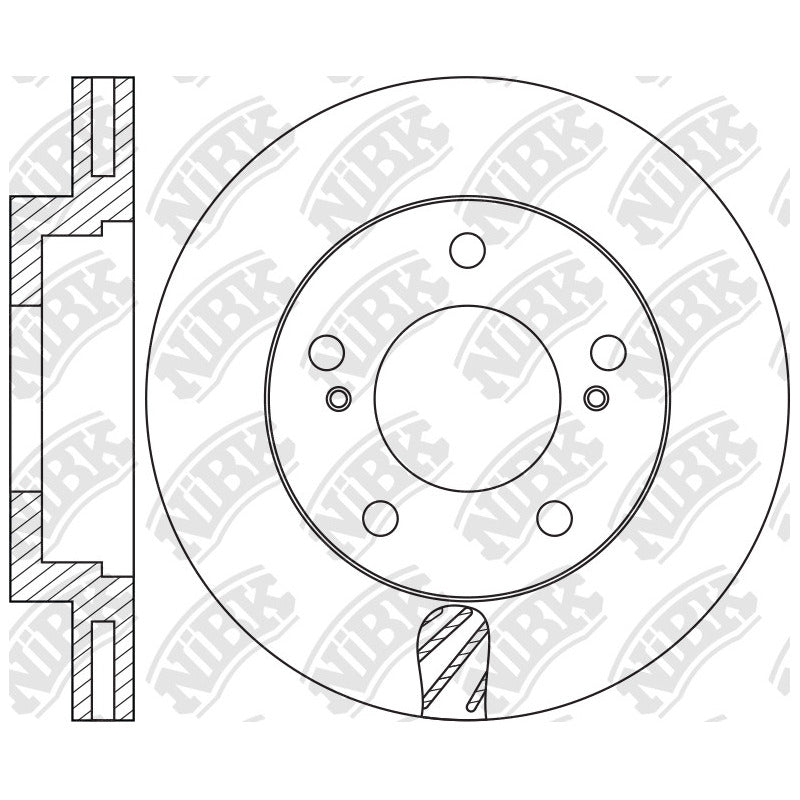 Discos Freno Delanteros Ssangyong Actyon/sports 2005 - 2022