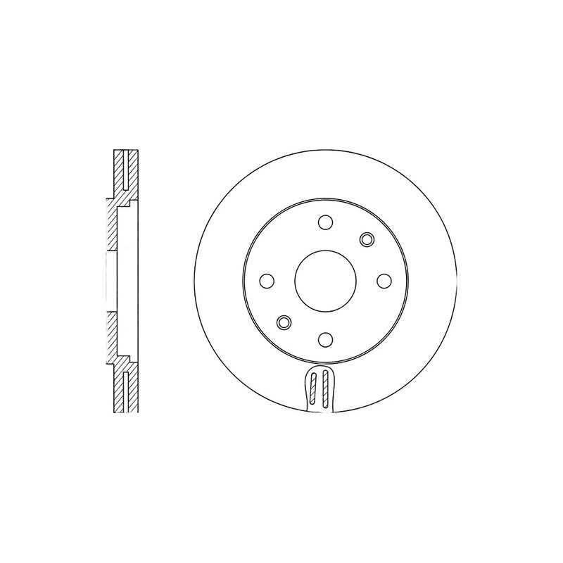 Discos Frenos Delanteros Peugeot Partner B9 2008 - 2022 Par