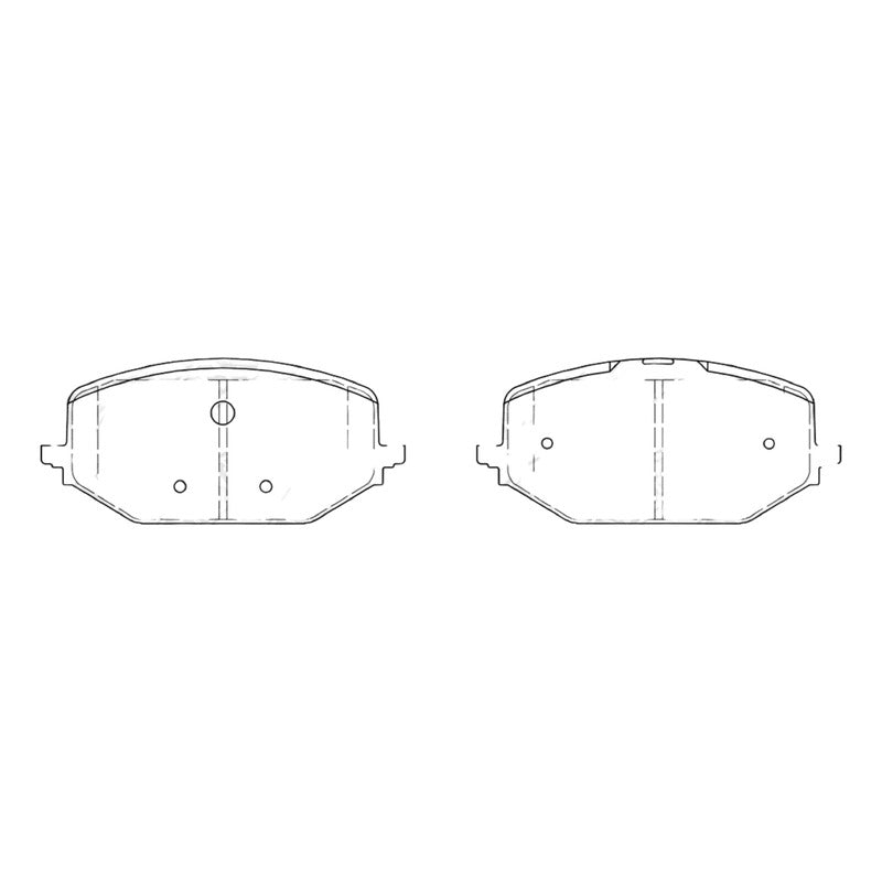 Pastillas De Frenos Delanteras Para Partner/berlingo 2022
