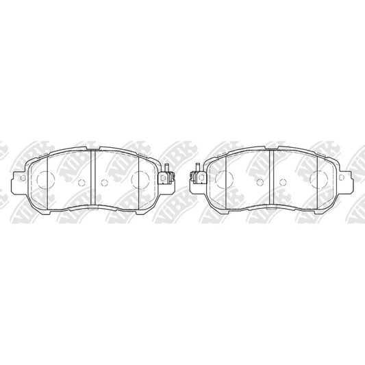 Pastillas Delanteras Nissan Note 1.2 2020 - 2022 Nibk