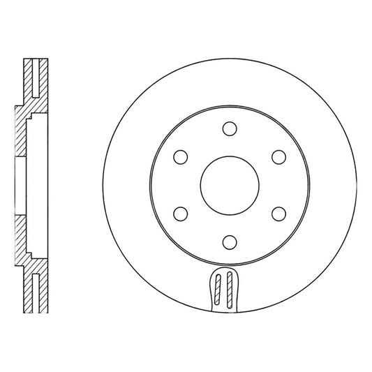 Discos Frenos Delanteros N. Navara 2.5 2005 - 2013 Par