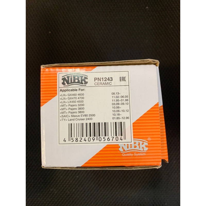 Pastillas Traseras Para 4 Runner 2007- 2022 Nibk