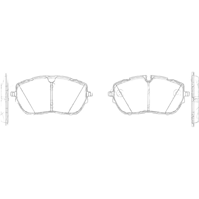 Pastillas Delanteras Peugeot 508 2018 2022 Nibk
