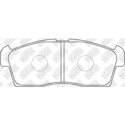 Pastillas Delanteras Para Alto 2005 -2022 Nibk