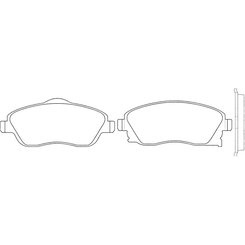 Pastillas De Frenos Delanteras Corsa Evolution 2002 -2007