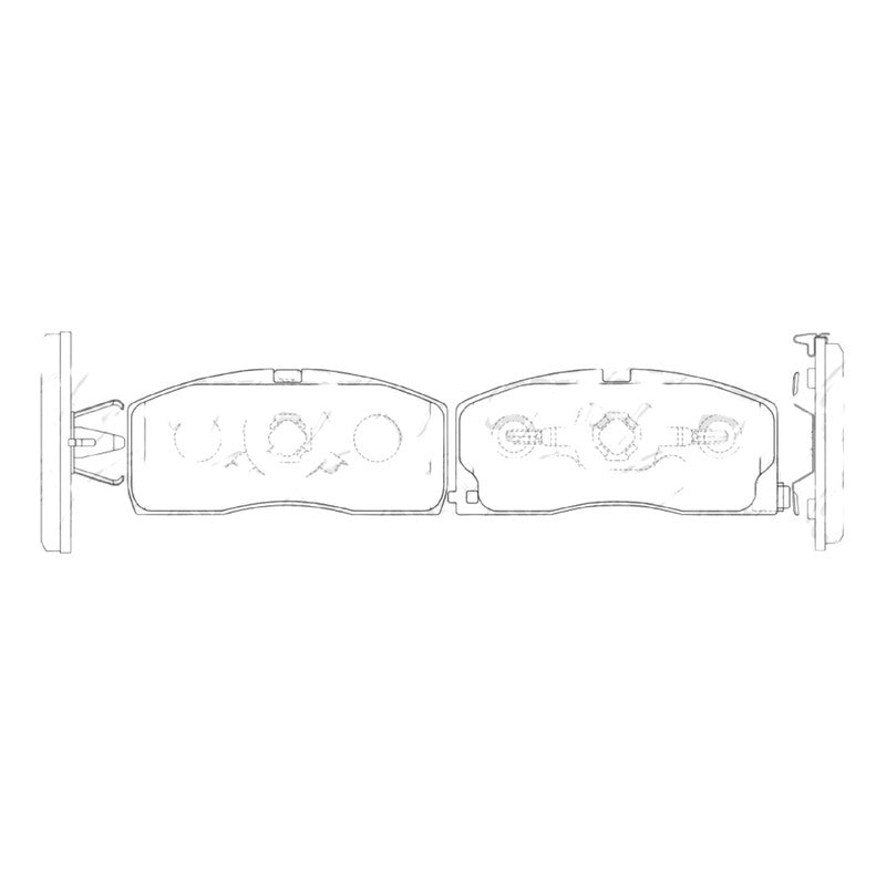 Pastillas Delanteras Lifan 320 2010-2014 Nibk