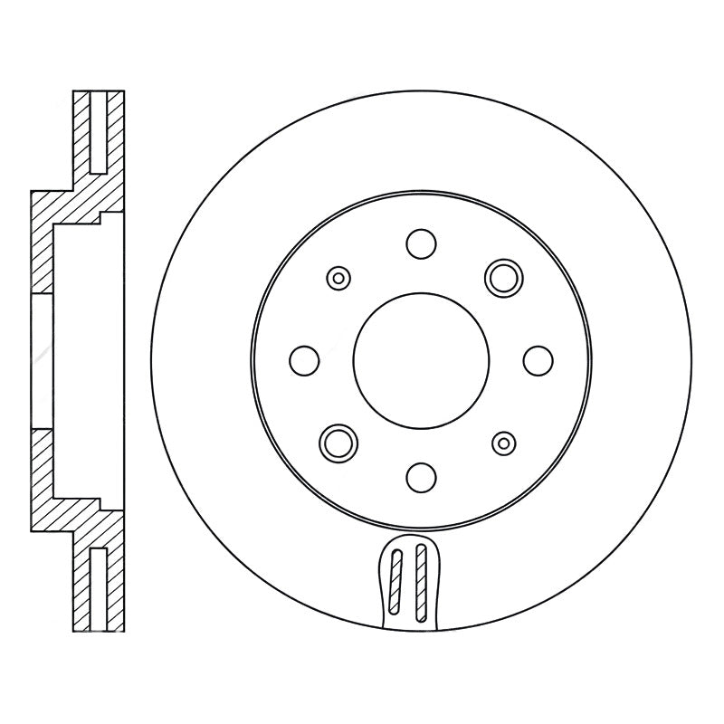 Discos Frenos Delanteros Spectra 2004 - 2006 Par