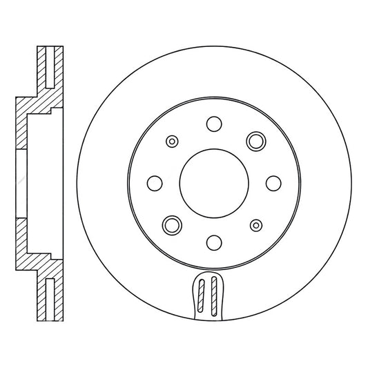 Discos Frenos Delanteros Spectra 2004 - 2006 Par