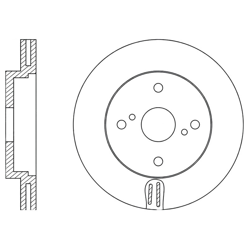 Discos Frenos Delanteros Toyota Corolla Brasil 2010 - 2017