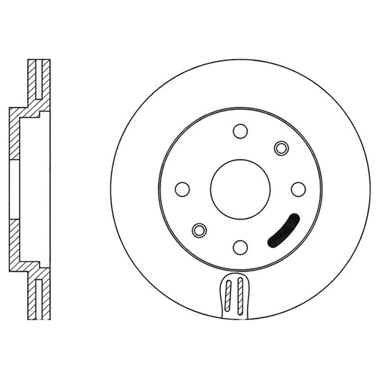Discos Frenos Delanteros Peugeot Bipper 2008 - 2015  Par