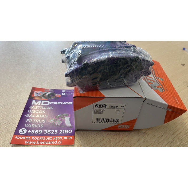 Pastillas Delanteras Jac A137 2010 En Adelante Nibk