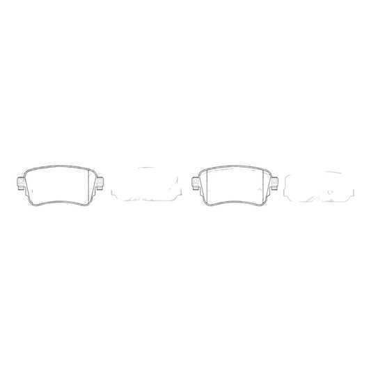 Pastillas Traseras Para Expert 1.6-2.0 2017 - 2022 Nibk